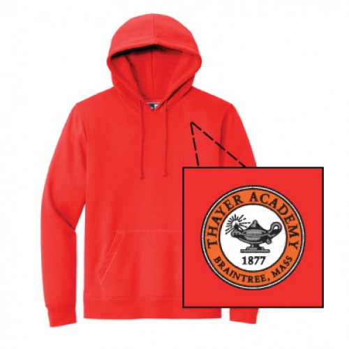 New Era ® Comeback Fleece Pullover Hoodie (Orange)